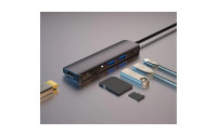 4smarts Dockingstation 6in1 Hub USB-C – HDMI/USB-A/SD/PD