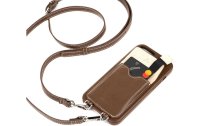 Urbanys Necklace Case Handekette+ iPhone 15 Pro Max Espresso Martini