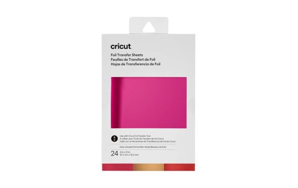 Cricut Transferfolie 10.1 x 15.2 cm, Ruby, 24 Blatt