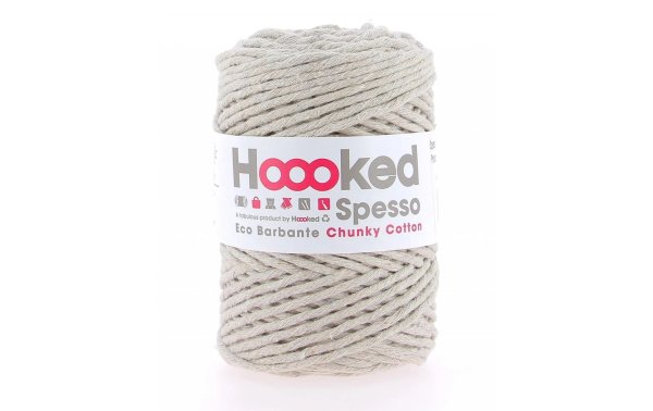 Hoooked Wolle Spesso Chunky Makramee Rope 500 g Dunkelgrau