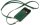 Urbanys Necklace Case Handekette+ iPhone 15 Pro Racing Green