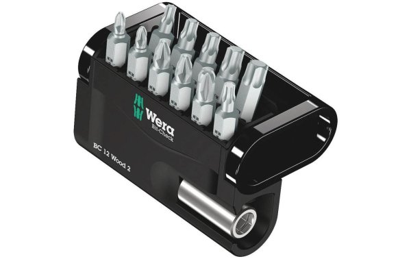 Wera Bit-Set Bit-Check 12 Wood 2 12-teilig