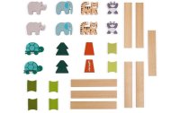 Janod Stapelspielzeug Tier-Akrobaten aus Holz WWF-Partnerschaft