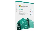 Microsoft 365 Family Box, 6 User, Italienisch