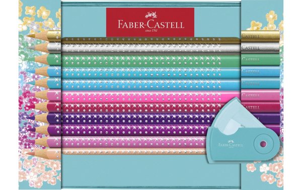 Faber-Castell Farbstifte Sparkle 20 Stück im Metalletui