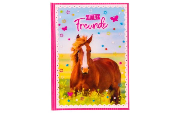 Goldbuch Freundebuch Pferdeliebe
