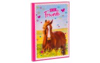 Goldbuch Freundebuch Pferdeliebe