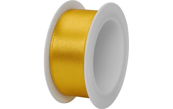 Stewo Satinband Doppel-Satin 25 mm x 3 m, Gold