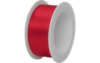 Stewo Satinband Doppel-Satin 25 mm x 3 m, Rot