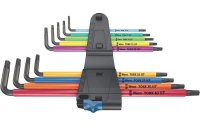 Wera Winkelschlüssel-Set T8-T40 farbig HF lang