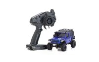 Kyosho Scale Crawler Mini-Z Jeep Wrangler Rubicon, Blau 1:24, ARTR