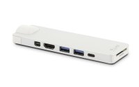 LMP Dockingstation USB-C Compact Dock Silber