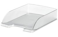 Leitz Ablagekorb Plus Standard Frost Transparent/Weiss