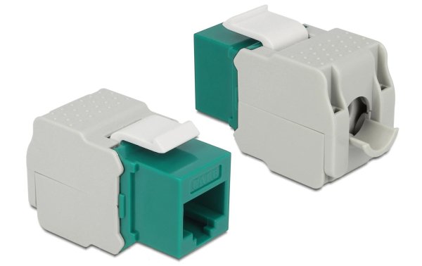 Delock Keystone-Modul RJ-45 Cat.6, UTP Grün