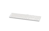 LMP Tastatur KB-1243 Silber, Mac CH-Layout mit Ziffernblock