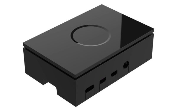 Raspberry Pi Gehäuse für Raspberry Pi 4 Model B Schwarz