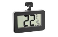 TFA Dostmann Thermometer Digital, Schwarz