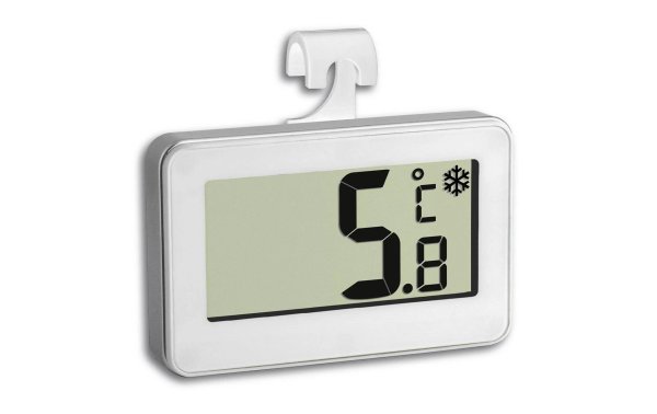TFA Dostmann Thermometer Digital, Weiss