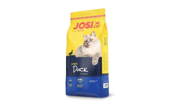 Josi Cat & Dog by Josera Trockenfutter JosiCat Crispy Duck, Adult, 0.65 kg