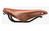 BROOKS Fahrradsattel B17 Short, Honigbraun