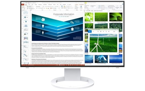 EIZO Monitor EV2485 Swiss Edition Weiss