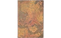 Paperblanks Notizbuch Hunt-Lenox-Globus 10 x 14 cm, Liniert, Braun