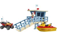 Bruder Spielwaren Cars & Boat Rettungsschwimmer Station