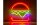 Vegas Lights LED Dekolicht Neonschild Hamburger 30 x 29 cm