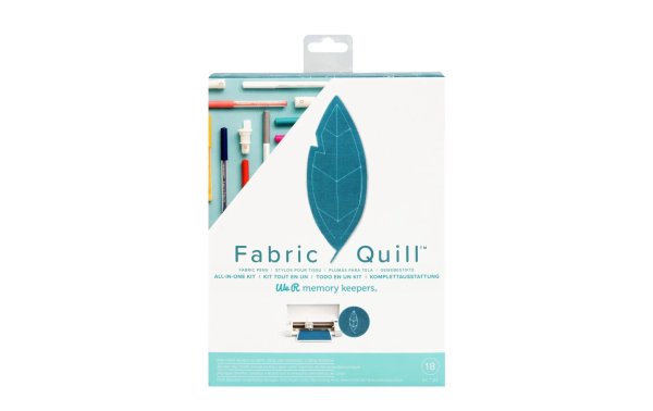 We R Memory Keepers Stifteset Fabric Quill 14 Stücke, Inklusive Adapter