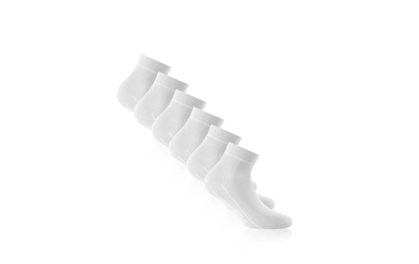 Rohner Socks Socken Sneaker Plus Weiss 3er-Pack