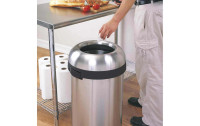 Simplehuman Abfalleimer CW1407 60 Liter, Silber