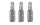 kwb Bit-Set 1/4" Torx T30 3-teilig