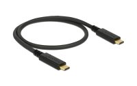 Delock USB 2.0-Kabel bis 5A Strom USB C - USB C 1 m