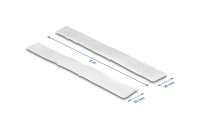 Delock Klettband 10 m x 20 mm mit Haft- und Flauschband, Weiss