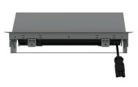 IB Connect Steckdosenleiste Box6 4x T13, USB A+C, 1x Cat 6, HDMI, Grau