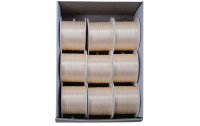 GOLDINA Satinband 3 mm x 10 m, Beige