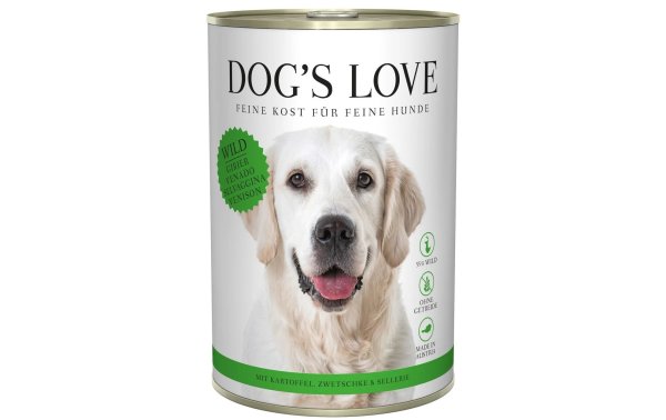 Dogs Love Nassfutter Adult Wild, 400 g