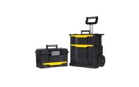 Stanley Werkzeugbox 2-in-1 mit Rollen