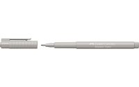 Faber-Castell Fineliner Broadpen 1554 0.8 mm, Pastellgrau