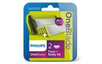 Philips Rasierklingen OneBlade and BodyKit QP620/50 2 Stück