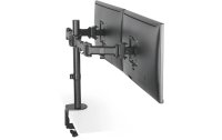 Ultradesk Tischhalterung Skeleton Double bis 16 kg – Schwarz matt