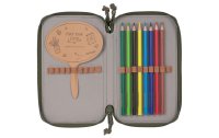 Lässig Etui Unique 3-teilig, Olive