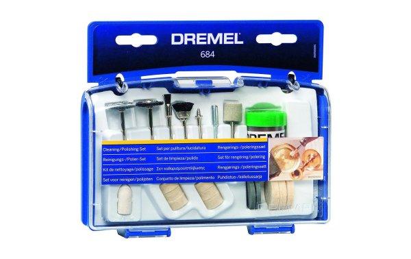 Dremel Zubehörset 684 Box Reinigen und Polieren