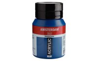 Amsterdam Acrylfarbe Standard 557 Grünblau transparent, 500 ml