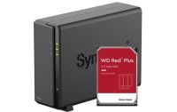 Synology NAS DiskStation DS124 1-bay WD Red Plus 1 TB