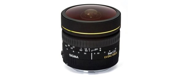 Sigma Festbrennweite 8mm F/3.5 EX DG Fisheye – Canon EF
