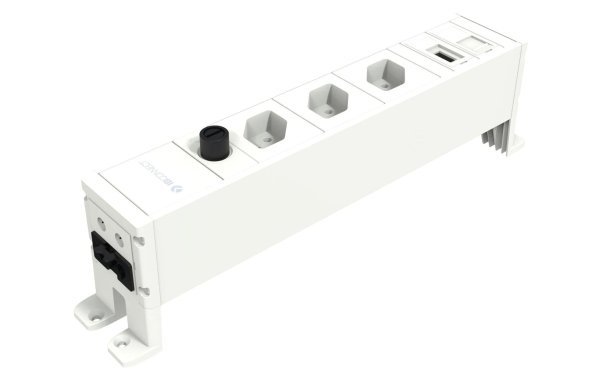 IB Connect Steckdosenleiste Cubo 3x T13, 1x Cat 6, HDMI, Weiss