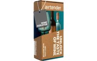 airtender Wein-Belüfter 2-teilig, Schwarz/Silber