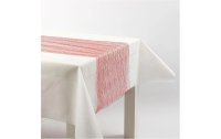 Creativ Company Tischläufer 30 cm x 10 m, Rot