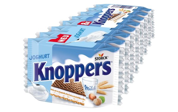 Storck Knoppers Waffeln Joghurt 8 x 25 g